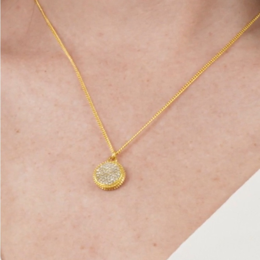 Julie Vos Fleur-de-Lis Solitaire necklace. - Picture 4 of 4